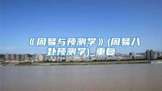 《周易与预测学》(周易八卦预测学)_重复