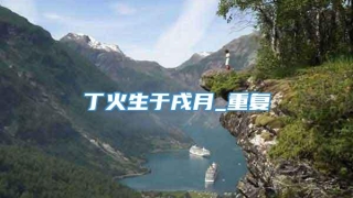 丁火生于戌月_重复