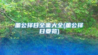 董公择日全集大全(董公择日要览)