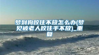 梦到狗咬住不放怎么办(梦见被老人咬住手不放)_重复