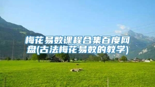 梅花易数课程合集百度网盘(古法梅花易数的教学)