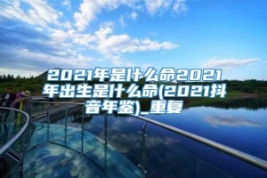 2021年是什么命2021年出生是什么命(2021抖音年鉴)_重复