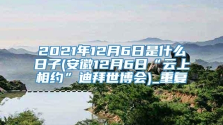 2021年12月6日是什么日子(安徽12月6日“云上相约”迪拜世博会)_重复