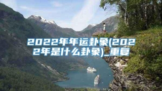 2022年年运卦象(2022年是什么卦象)_重复
