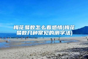 梅花易数怎么看感情(梅花易数几种常见的测字法)