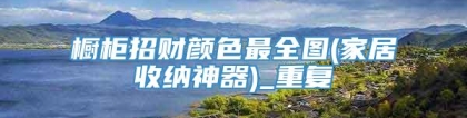 橱柜招财颜色最全图(家居收纳神器)_重复