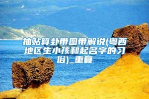 抽贴算卦带图带解说(粤西地区生小孩和起名字的习俗)_重复