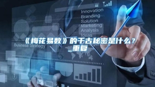 《梅花易数》的千古秘密是什么？_重复