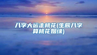 八字大运走桃花(生辰八字算桃花姻缘)