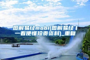 图解易经mobi(图解易经丨一看便懂珍贵资料)_重复