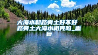 大海水和路旁土好不好 路旁土大海水相克吗_重复