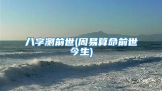 八字测前世(周易算命前世今生)