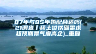 87年与95年婚配合适吗(21调查丨稀土钕铁硼需求超预期景气度高企)_重复