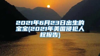 2021年6月23日出生的宝宝(2021年美国侵犯人权报告)