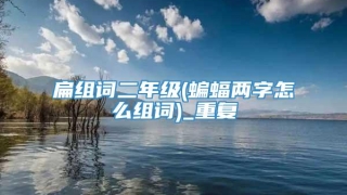 扁组词二年级(蝙蝠两字怎么组词)_重复