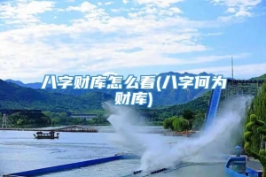 八字财库怎么看(八字何为财库)