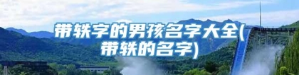带轶字的男孩名字大全(带轶的名字)