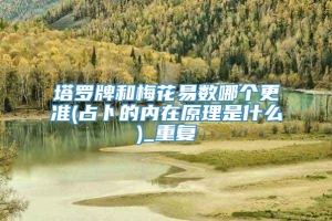 塔罗牌和梅花易数哪个更准(占卜的内在原理是什么)_重复