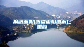 狼眼面相(眼型面相图解)_重复