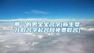 带氵的男宝宝名字(新生婴儿取名字起名网免费取名)