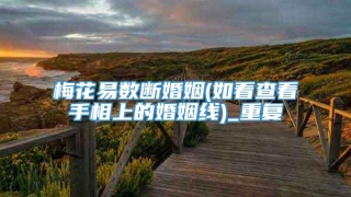 梅花易数断婚姻(如看查看手相上的婚姻线)_重复