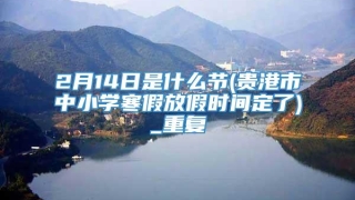 2月14日是什么节(贵港市中小学寒假放假时间定了)_重复