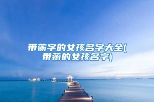 带蘅字的女孩名字大全(带蘅的女孩名字)