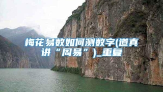 梅花易数如何测数字(道真讲“周易”)_重复