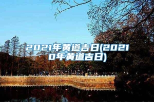 2021年黄道吉日(20210年黄道吉日)