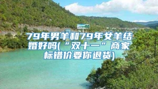 79年男羊和79年女羊结婚好吗(“双十一”商家标错价要你退货)
