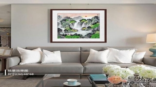 芭蕉叶的寓意及象征改善风水(中式客厅沙发墙挂画怎么选)