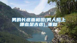 男的长痣面相图(男人脸上哪些是吉痣)_重复