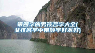 带颐字的男孩名字大全(女孩名字中带颐字好不好)