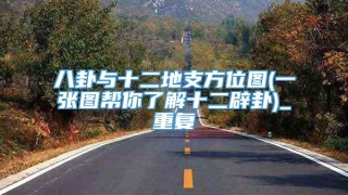 八卦与十二地支方位图(一张图帮你了解十二辟卦)_重复