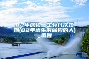 82年属狗一生有几次婚姻(82年出生的属狗的人)_重复