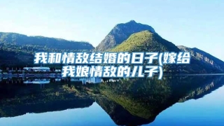 我和情敌结婚的日子(嫁给我娘情敌的儿子)