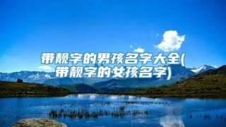 带靓字的男孩名字大全(带靓字的女孩名字)