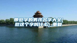 带慰字的男孩名字大全(慰这个字叫什么)_重复