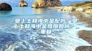 壁上土和海中金配吗,壁上土和海中金婚姻如何?_重复