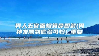 男人五官面相算命图解(男神发腮到底多可怕)_重复