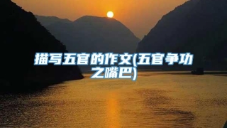 描写五官的作文(五官争功之嘴巴)