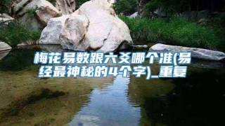 梅花易数跟六爻哪个准(易经最神秘的4个字)_重复