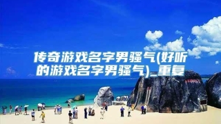 传奇游戏名字男骚气(好听的游戏名字男骚气)_重复