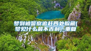 梦到被警察追赶四处躲藏(梦见什么最不吉利)_重复