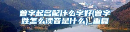 曾字起名配什么字好(曾字姓怎么读音是什么)_重复