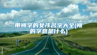 带朔字的女孩名字大全(朔的字意是什么)