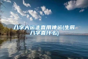 八字大运走喜用神运(生辰八字喜什么)