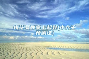 梅花易数掌上起卦(小六壬预测法)